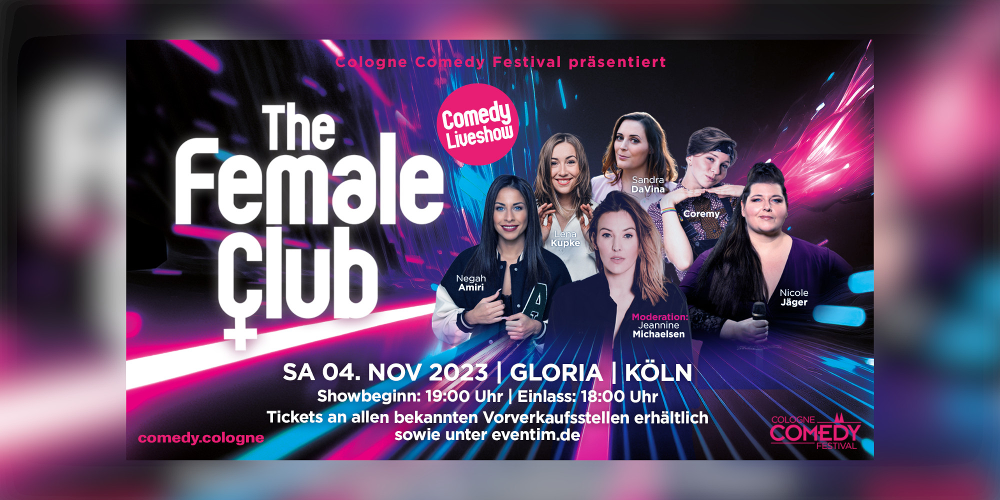 Cologne Comedy Festival prsentiert: THE FEMALE CLUB